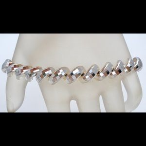 Sterling San Marco bracelet 8 inch